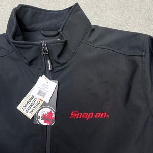 Snap On Choko Precision Softshell Jacket Mens XL Black Red Logo SN01-3645-04 NWT